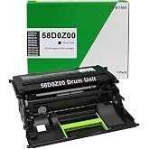 58D0Z00 Black Imaging Unit Replacement for Lexmark 58D0Z00 Imaging Unit | Compatible with B2865dw MS821dn MS821n MS823dn MS825dn MS826de MS725dvn MX721ade MX722ade MX822ade MX826ade Printer