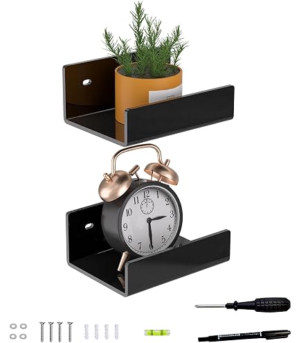 Étagère à Livres Magnétique En Acrylique Pour Tableau Blanc - 2 Pièces, Sans Perçage, Support Pour Règles, Marqueurs - Organisateur Bureau Ou Salle De Classe - 7