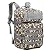 Z ZTDM 40L ACU Camo Backpack, for Outdoor Military Tactical, MOLLE, 3 Day Assault Pack, Bug Out Survival Bag, Jungle Rucksack, USA Flag Patched, Upgraded Waterproof 900D Oxford Fabric