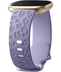 Odbeai Leopard Bands Compatible with Fitbit Sense