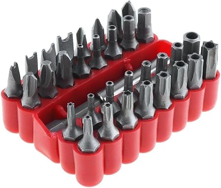 Hycy 33 En 1 Kit De Tournevis Creux Avec Hexagonale Et Torx Special Chargeur De Charge Outil De Tournevis En Forme De Vis Amazon Fr Cuisine Maison