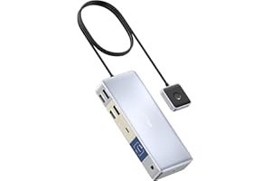 Anker Docking Station, KVM Switch for a Desktop PC and a Laptop, Dual 4K Monitor 553 USB C Docking Station, with HDMI and DisplayPort, USB 3.0 Ports for Hp Laptop, MacBook, iPad, Steam Deck and More