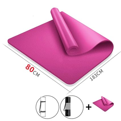 KEYINUO Esterilla de Yoga Extra Gruesa 183CMX61CM ...