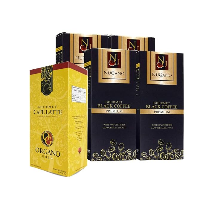 1 Box Organo Gold Cafe Latte And 4 Boxes