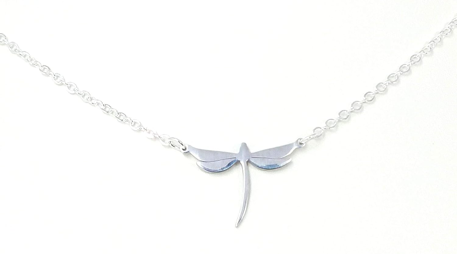 Download Amazon Com Dainty Dragonfly Layering Necklace Handmade