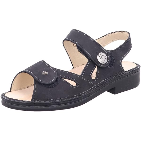 Amazon.com | Finn Comfort Women's Suasalito Black Delizia 36