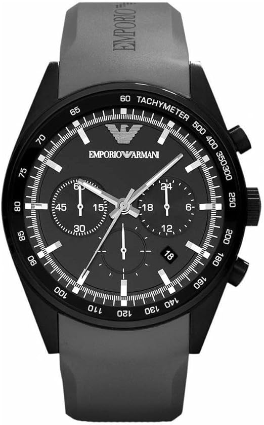 emporio armani tachymeter