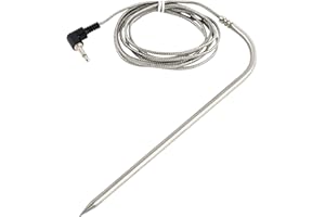 Foedo Meat Temperature Probe Replacement for Pit Boss Pellet Grill, 3.5 mm Plug Meat BBQ Digital Thermostat Probes