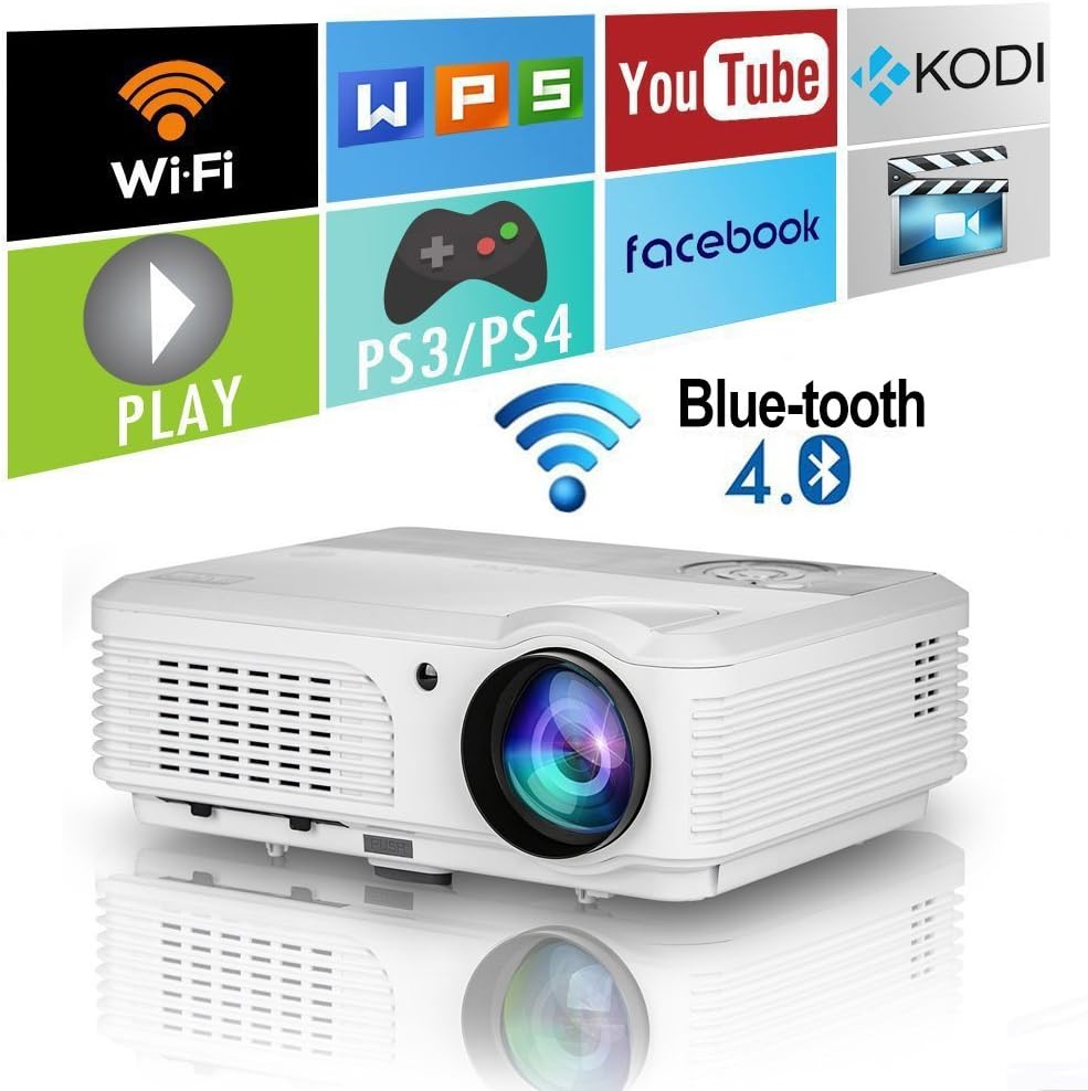 Video Projector 2020 Actualizado Android Smart WiFi Bluetooth ...