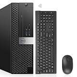 Dell Desktop Computer Windows 11 Pro OptiPlex 7040 i7 Refurbished Small Form Factor PC, i7-6700 3.40GHz,32GB Ram DDR4 New 1TB M.2 NVMe SSD,AX210 Built-in WiFi 6E, HDMI 3 Monitor Support (Renewed)
