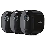 Arlo Pro 4 Spotlight Camera -(Pack of 3) - Wireless