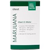 5 Level THC Drug Tests (4 Pack), Marijuana Detection 15/50/100/200&amp;300ng/mL