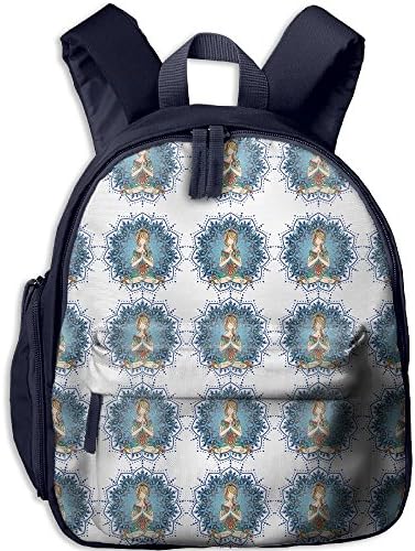 Chakra Yoga Impression Lotus 3D Print Kids Shoulder Bag Childrens School Backpacks