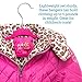 Zober Velvet Baby Hangers for Closet - Pack of 30 Non Slip Toddler Hangers for Shirts, Pants & Dresses w/ Swivel Hook - Durable Infant Hangers w/ Notches - Small Kids Hangers - Pink