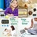 Accmor Digital Kitchen Timer - Optimum Countdown Clock Stopwatch with Large Display, Loud Clear Alarm - Good Helper for Your Kitchen Daily Life