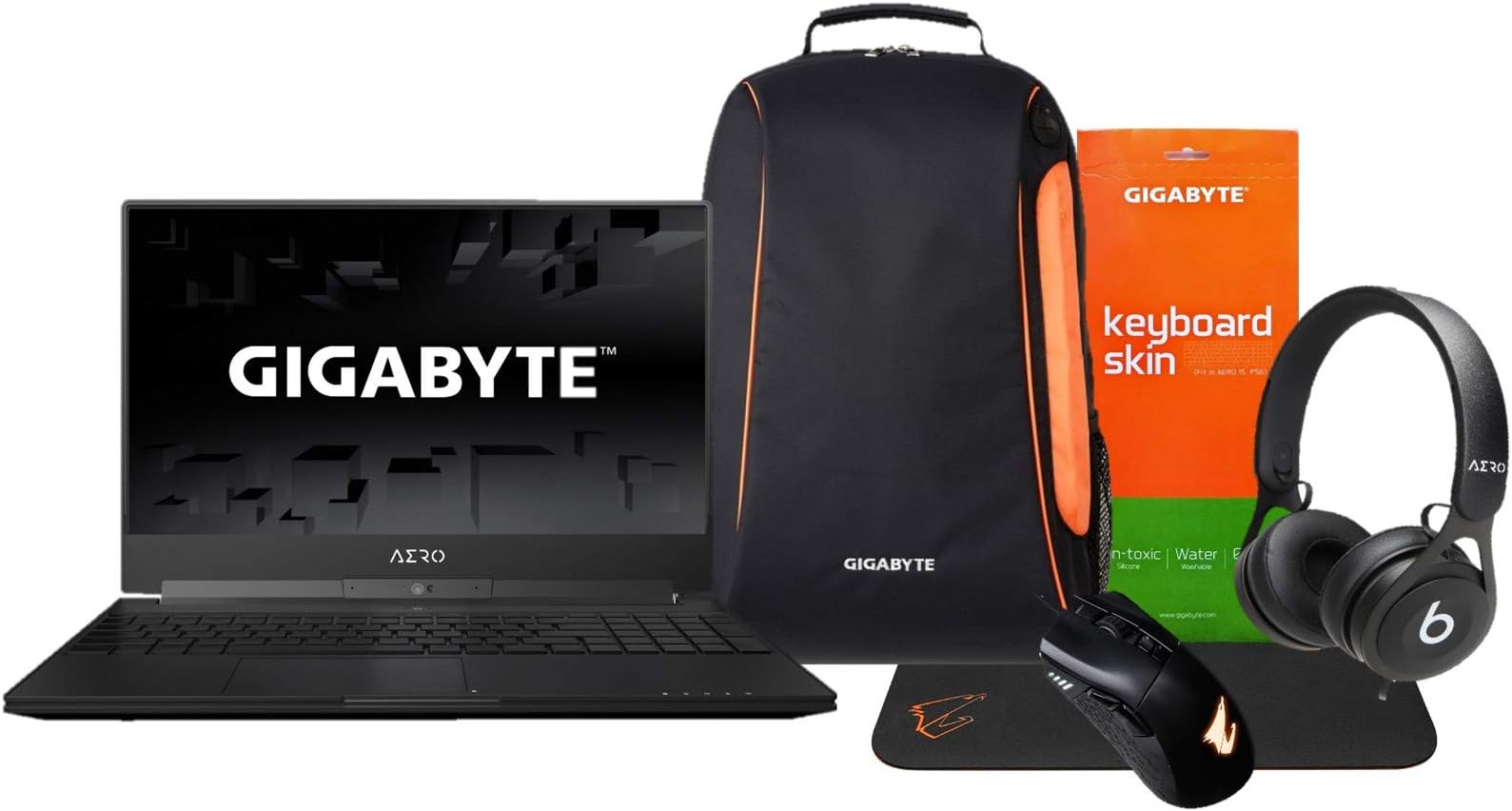 Gigabyte Aero 15X v8-BK4K4P (i7-8750H, 16GB RAM, 512GB NVMe SSD, NVIDIA GTX 1070 8GB, 15.6" IPS UHD, Windows 10 Pro) VR Ready Gaming Notebook