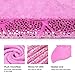 LANGRIA Mermaid Blanket Glittering Flannel Mermaid Tail Blankets for Girls Kids Teenagers Adults Super Soft Warm Lightweight in Living Room Bedroom All Seasons (60''X25'', Purple)