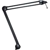 Heil PL 2T Fully Articulating, Professional-Quality Microphone Boom Arm for Video Podcasting, Broadcasting, Voiceover, At-Home, In-Studio Applications