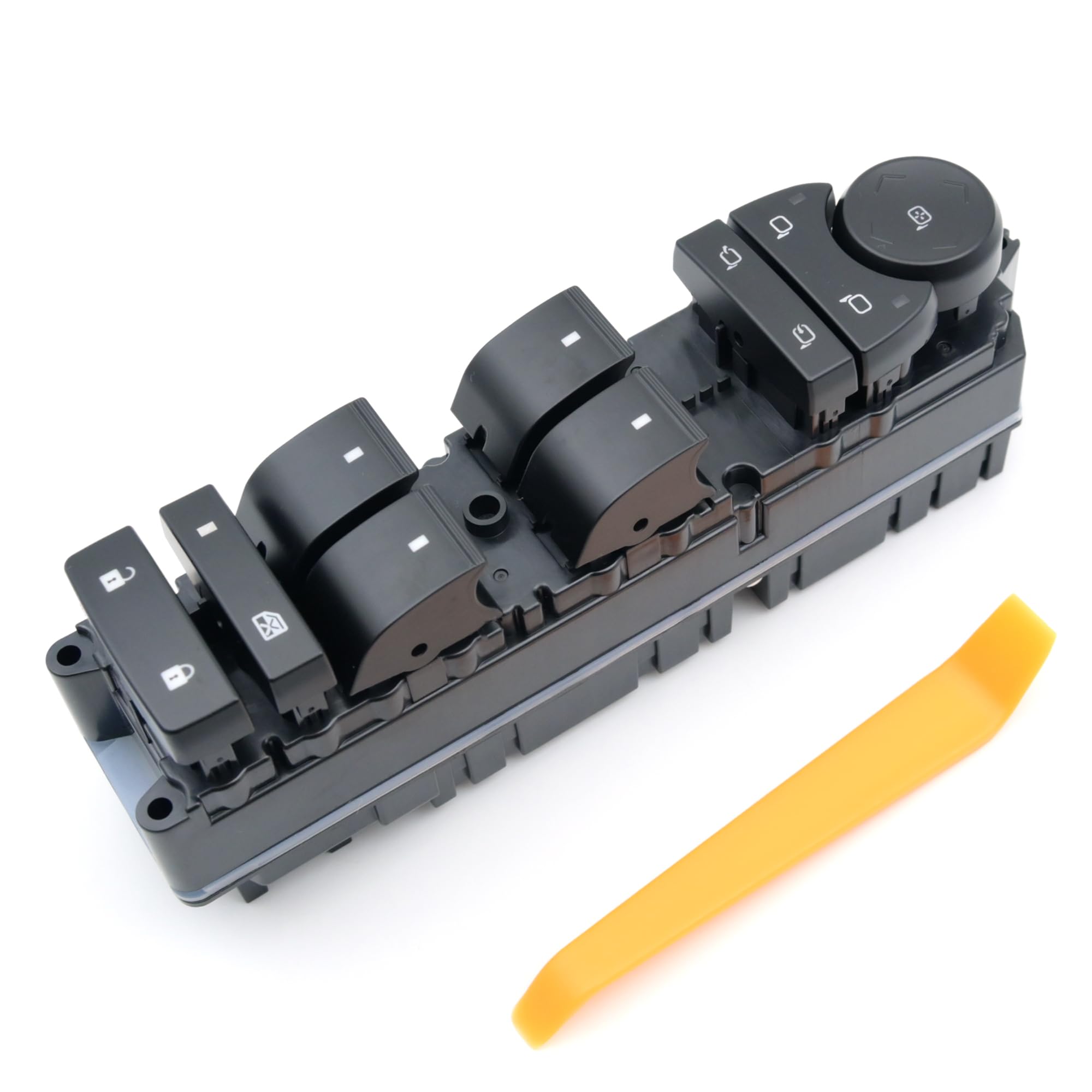 Photo 1 of 20835553 Driver Side Master Power Window Switch with Door Lock & Folding Mirror Compatible with Chevy GMC Cadillac - Avalanche Silverado1500 Suburban 2500 Yukon Tahoe Escalade Sierra 3500 2007-2014