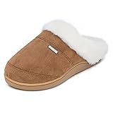 Nautica Women's Cozy Micro Suede Clog Slippers with