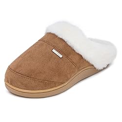 Nautica Women's Cozy Micro Suede Clog Slippers with