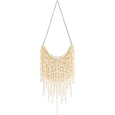 JW PEI Women's Elaine Pearl-Embellished Fringe Bag