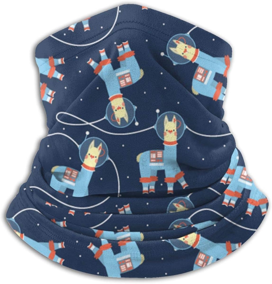 Face Mask Bandana Blue Lives Matter Flag Ear Face Mask for Men Women, Dust-Free Neck Warmer Cover Sportswear for Cycling, Cold Weather, Ski, Multifunctional Shield Scarf: Clothing