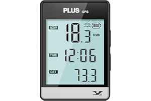 BPOMTF GPS Bike Computer, Wireless Cycling Computer Bike Odometer Bicycle Speedometer and Odometer Waterproof Bicycle Computer with Large Display Screen, Provide Professional Data Analysis