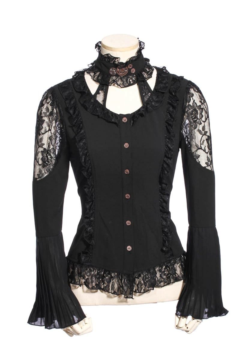 Steampunk Lace Blouse