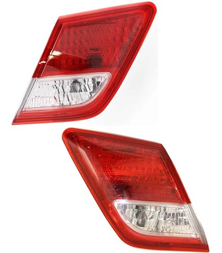 Rear Driver Side Taillight For 2007-2009 Toyota Camry (Base, LE, CE, SE, XLE) - Halogen, Part #8156133460