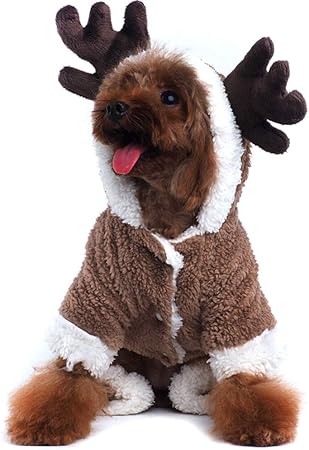 reindeer dog pajamas
