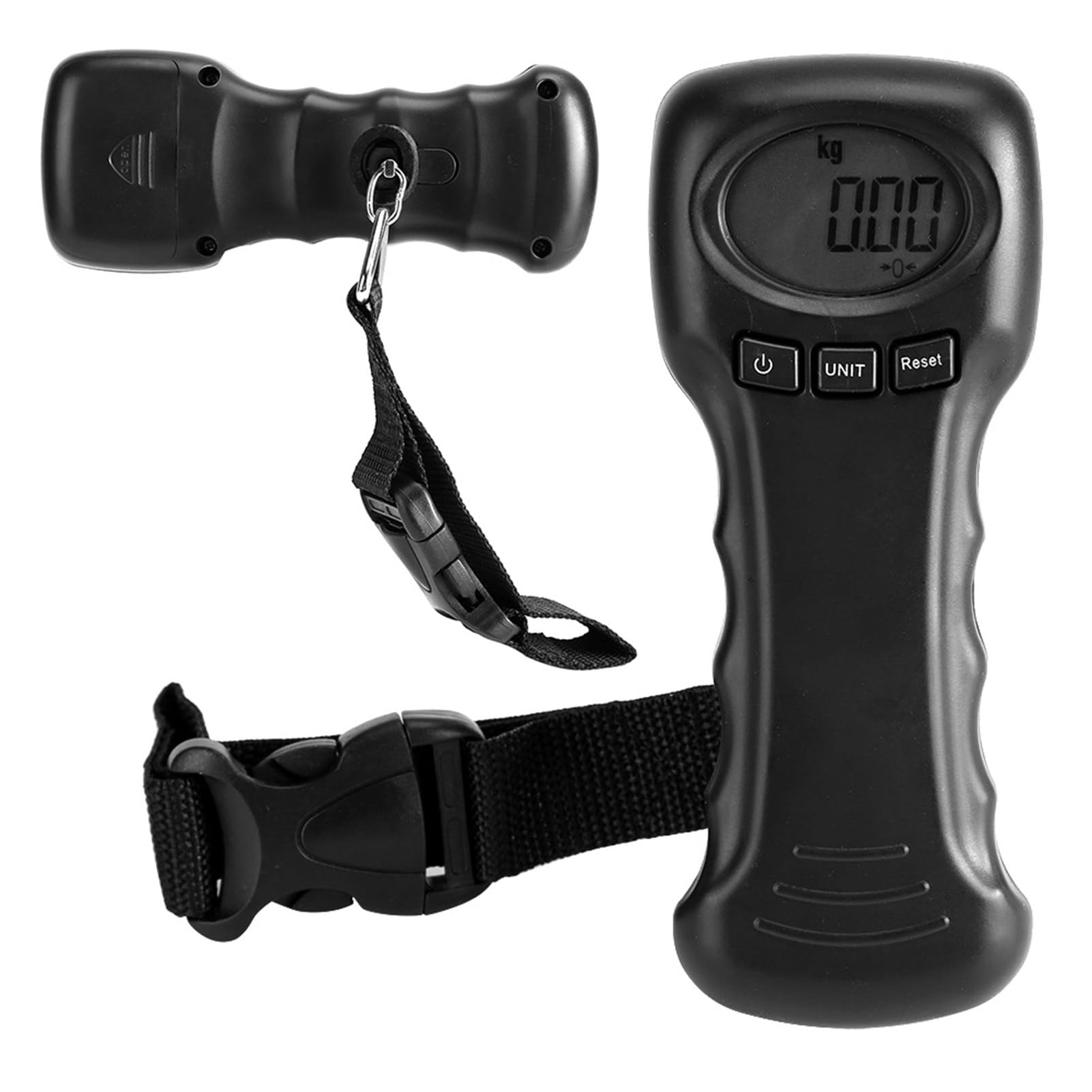 Digital Luggage Scale, 44kg/97lb Portable Hanging Luggage Scales with Digital Display Liquid Crystals, Weighing Travel Suitcase Scales with Hook