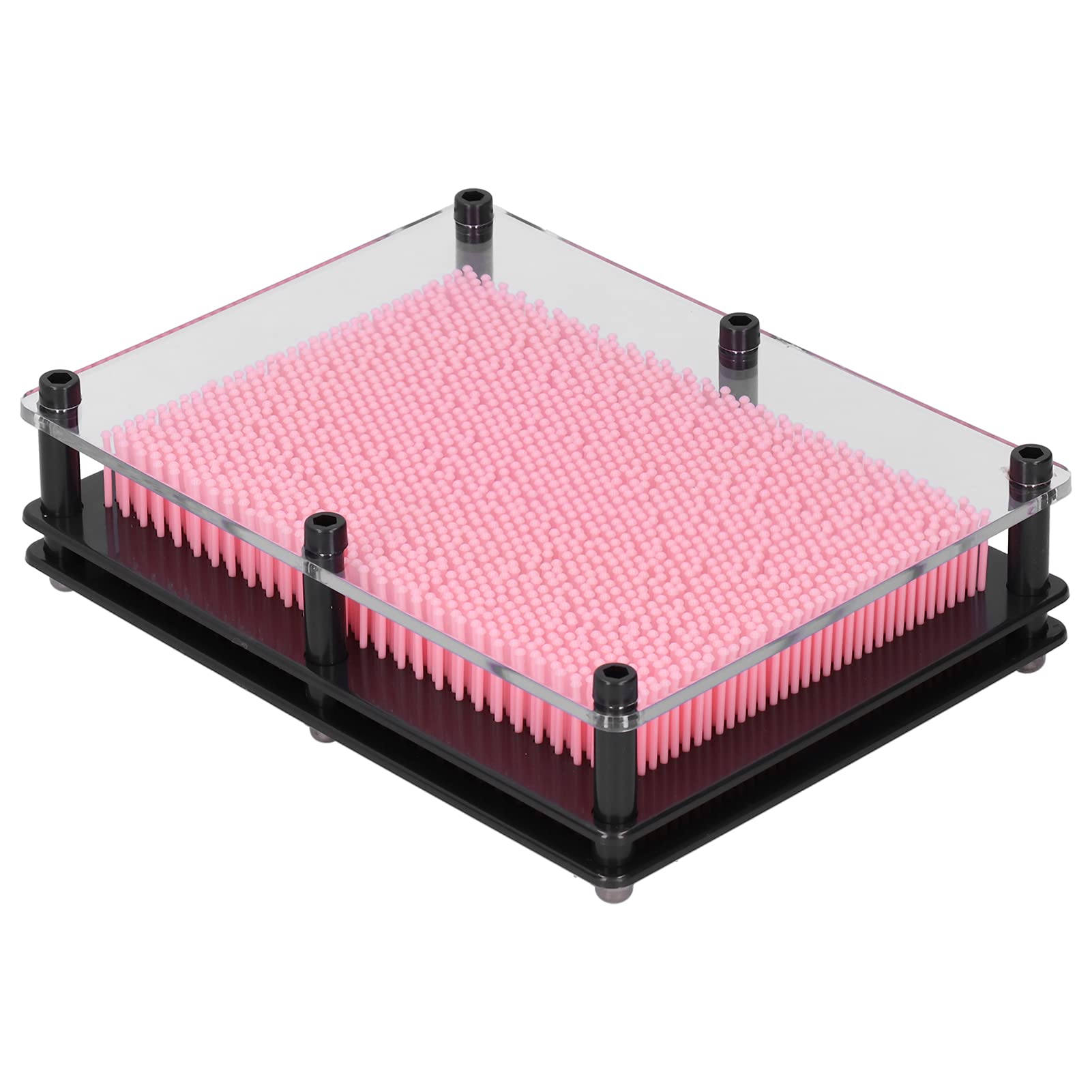 Acouto Pin Art Toys 3D 3D Pin Art Toys, Plastic Hand Print Model, Colorful Changeable Gifts for Kids, Great for and Decoration (#2) 14.7 x 19.8 x 4cm