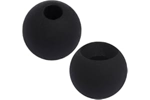 Temorah 25 Pack 27 Colors 1.5-6.4mm Cyclops Tungsten Beads for Fly Tying