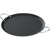 Restaurantware 11 In Non-Stick Carbon Steel Griddle, Chrome Handles, 1 Ct