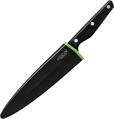 Wiltshire Staysharp Triple Rivet Carving Knife 20cm with Built-in Sharpener