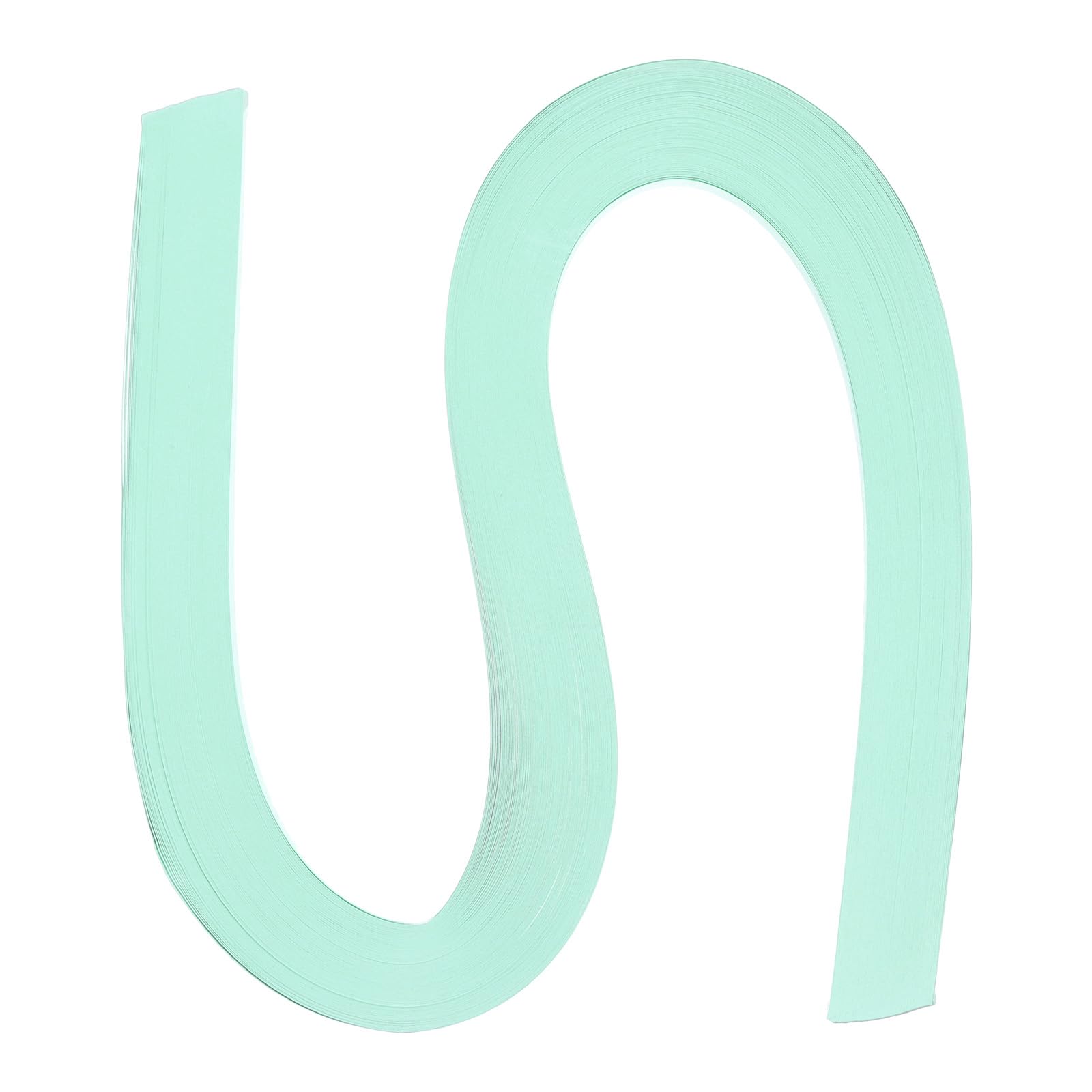 PATIKIL 120pcs Quilling Paper Strips Paper Flowers Quilling Kits 3/8"(10mm) Origami Paper for Adults Beginner Art Craft, 21"(54cm) Mint Green