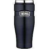 Thermos Stainless King 16-Ounce Travel Tumbler, Midnight Blue