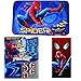 Disney Marvel New Shower Curtain & Hooks & Bath Towel & Memory Foam Mat Set (Spiderman, 15pcs Set)