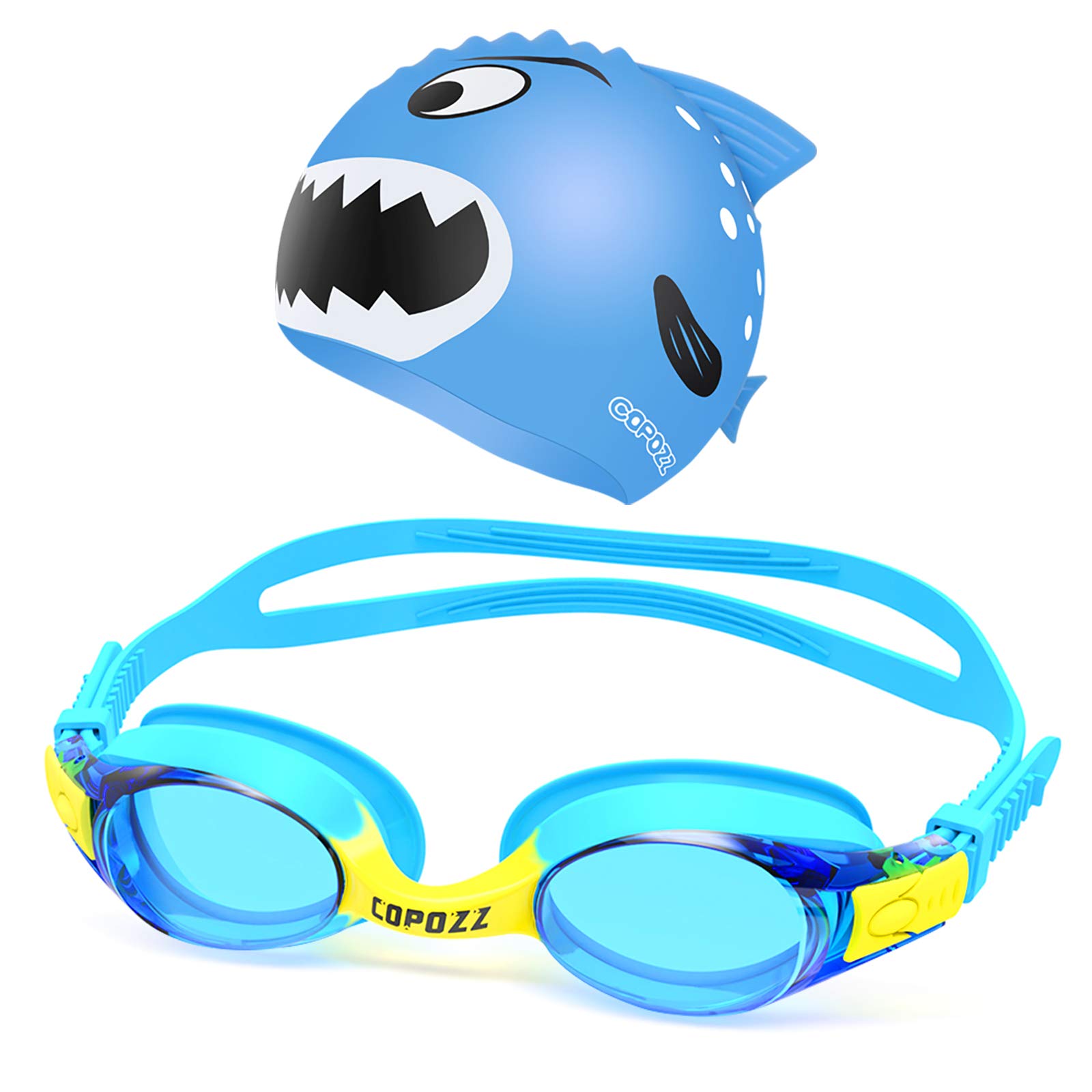 COPOZZ Kids Swimming Goggles, Child Swim Goggles