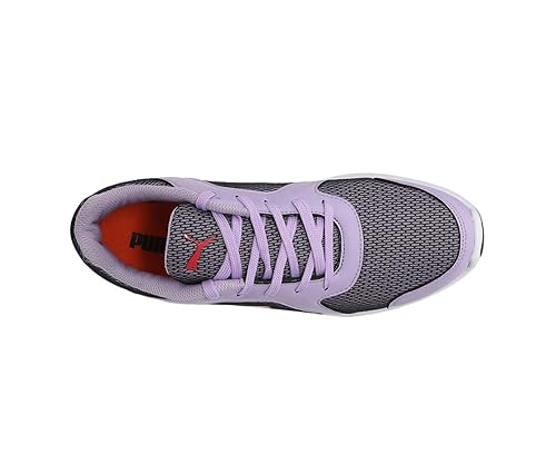 bright purple sneakers