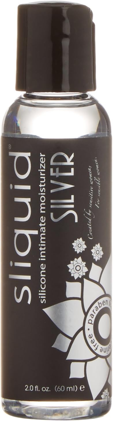Sliquid 59 ml Naturals Silver Silicone Lubricant, Variousseeimage, 59 ml (Pack of 1)