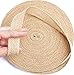 Burlap Ribbon by the Roll. Huge 50 Yards Jute Spool by Drency. 1 Inch