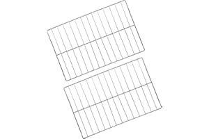 IHOUMEX W10256908 Oven Rack 23.92 x 15.7'' Replace AP4411894, 3195710, W10138079, W10179196, Oven Racks Replacement Compatible with Whirlpool Range Oven Stove Jenn-Air Range Stove 304 Stainless Steel (2 Pack)