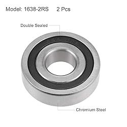 uxcell 1638-2RS Deep Groove Ball Bearings Z2 3/4 X