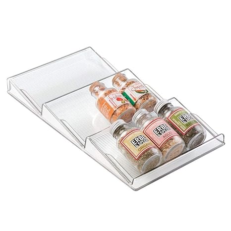 Drawer Insert Mdesign Spice Rack Drawer Organizer For Kitchen