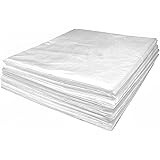 METCRY Plastic Sheeting for Body Wrap Used Inside a Far Infrared Sauna Blanket 47"x83" PE Material(Thicken 50 Pcs)