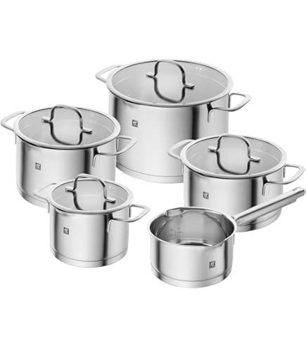 Amazon.com: ZWILLING Simplify Stainless Steel Pot Set, 4 Pieces