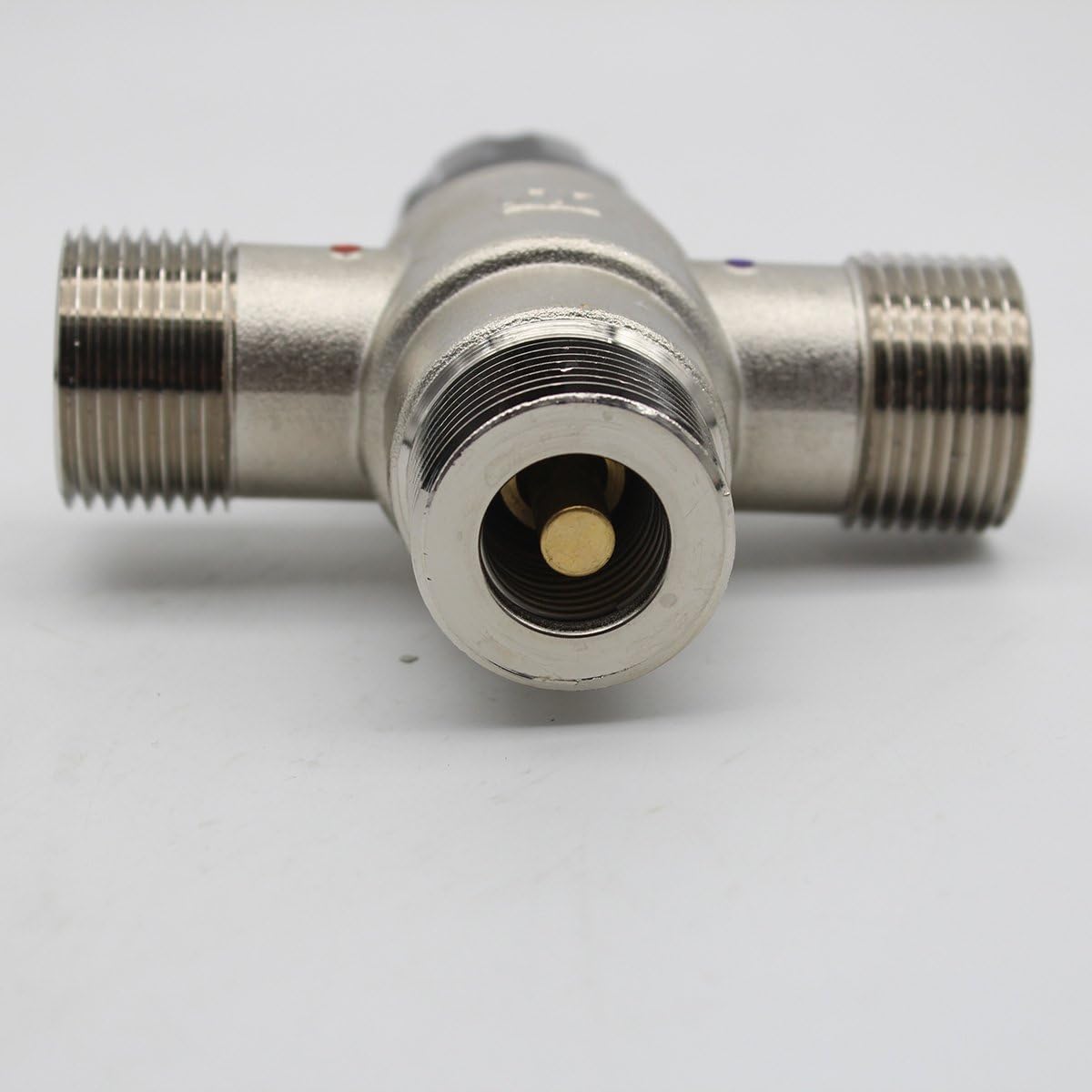 Thermostatic Mixer Tap 3 Way 1/2 3/4 1-1/4 1-1/2 Inch for Bath Tub Shower Shower Kitchen Faucet Tap (1 Inch (DN25)) - Image 5