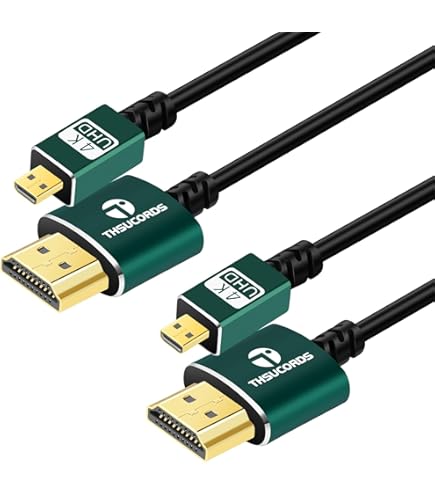 Amazon.com: FEELWORLD Ultra Thin 4K Micro HDMI to HDMI Cable